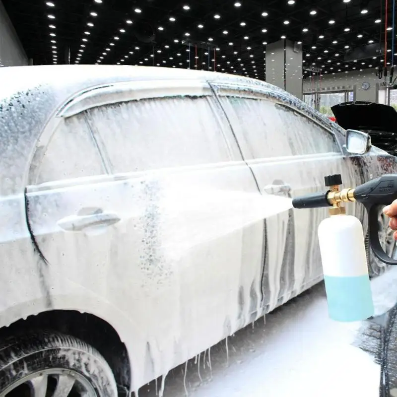 1Л автомобильная мойка под давлением пена для мытья воды пистолет-распылитель удобные и практичные чистящие средства для автомобиля