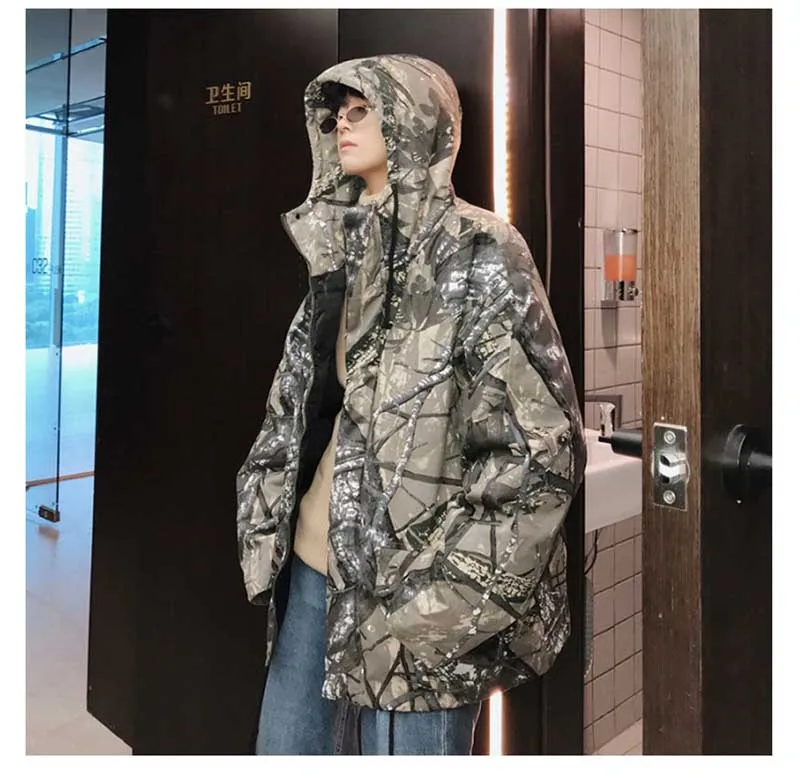 Thickness Winter Men Jacket Parkas  (5)