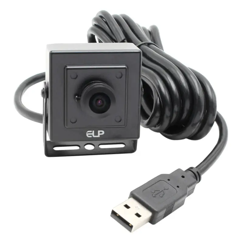 2MP 1080P 180 градусов Рыбий глаз объектив широкоугольный мини hd эндоскоп usb камера cctv