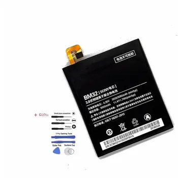 

supersedebat Battery For Xiaomi Mi 4 M4 Mi4 16GB 64GB BM32 Mobile Phone Replacement Phone Batteries Accumulator 3000mAh +Tools