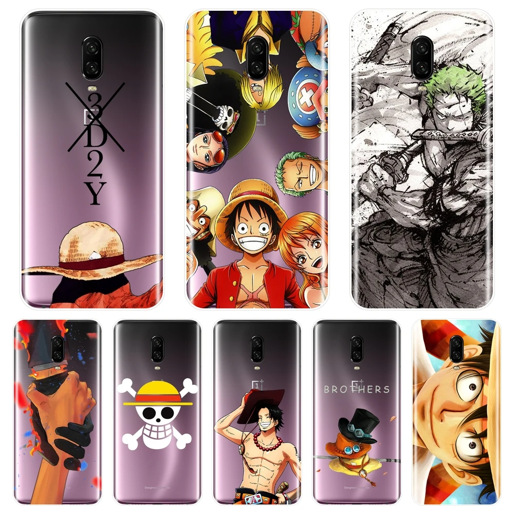 Silicone Phone Case For Oneplus 6 6t 5 5t 3 3t One Piece Luffy Ace Zoro Japan Anime Soft Back Cover For One Plus 6 6t 5 5t 3 3t Phone Case Covers Aliexpress