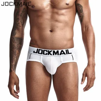 

JOCKMAIL Brand Men Underwear Sexy Men Briefs Breathable Mens Slip Cueca Gay Male Panties Underpants Briefs