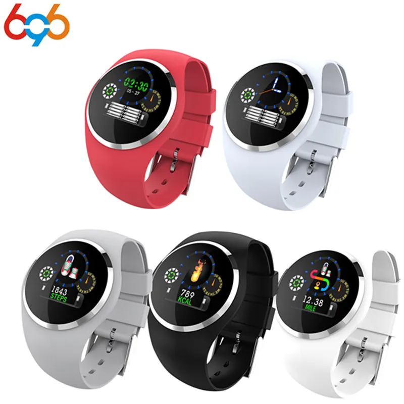 696 2017 New X6S Smart Bracelet Full Color TFT LCD Screen Heart Rate