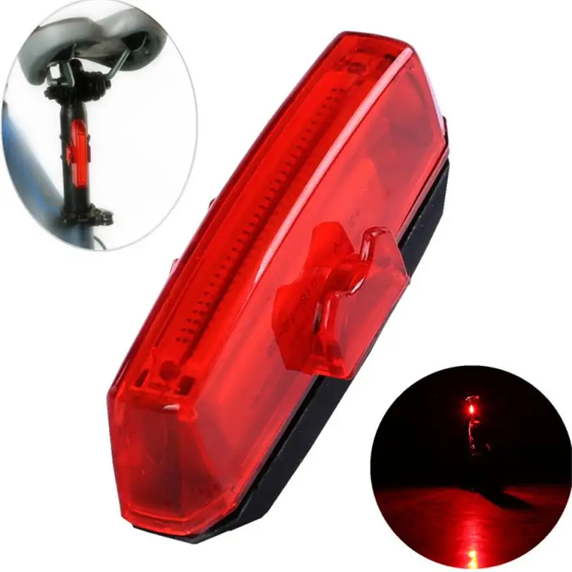 Flash Deal leadbike USB Rechargeable Bicycle Bike Front /Rear Tail Light Lamp LED Taillight 6 Modes #A20 0