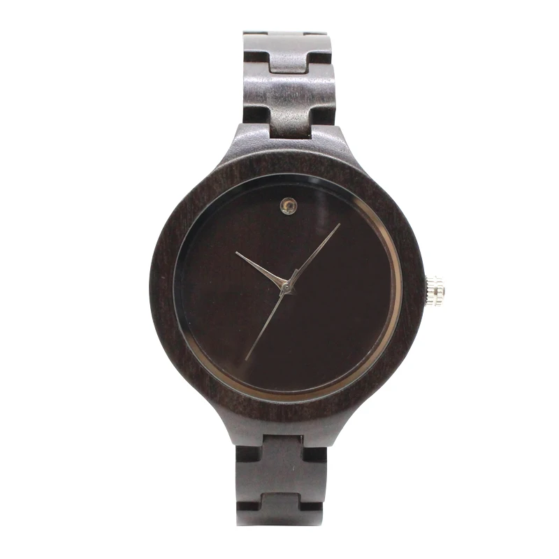 

TJW women's sandalwood watch Wooden Watch fashion trend gift for ladies watches football to commemorate the Ebony