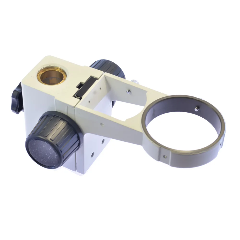 

Stereo Microscope Adjustment Focus Arm Holder E Arm Head Holder Ring Arbor Stand Bracket Diameter 76 mm
