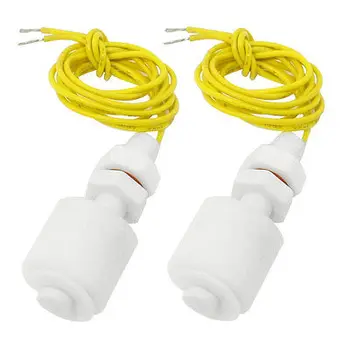 

2 x Fish Tank Water Level Sensor Vertical Floating Switch Controller White