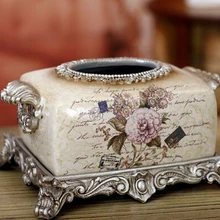 Творческого процесса из мягкого домашняя меблировка европейская мебель для дома в стиле ретро канифоль украшения роскошная коробка декорацией