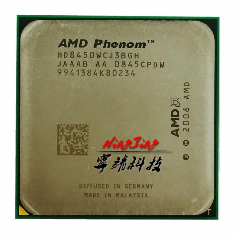 

AMD Phenom X3 8450 2.1 GHz Triple-Core CPU Processor HD8450WCJ3BGH Socket AM2+