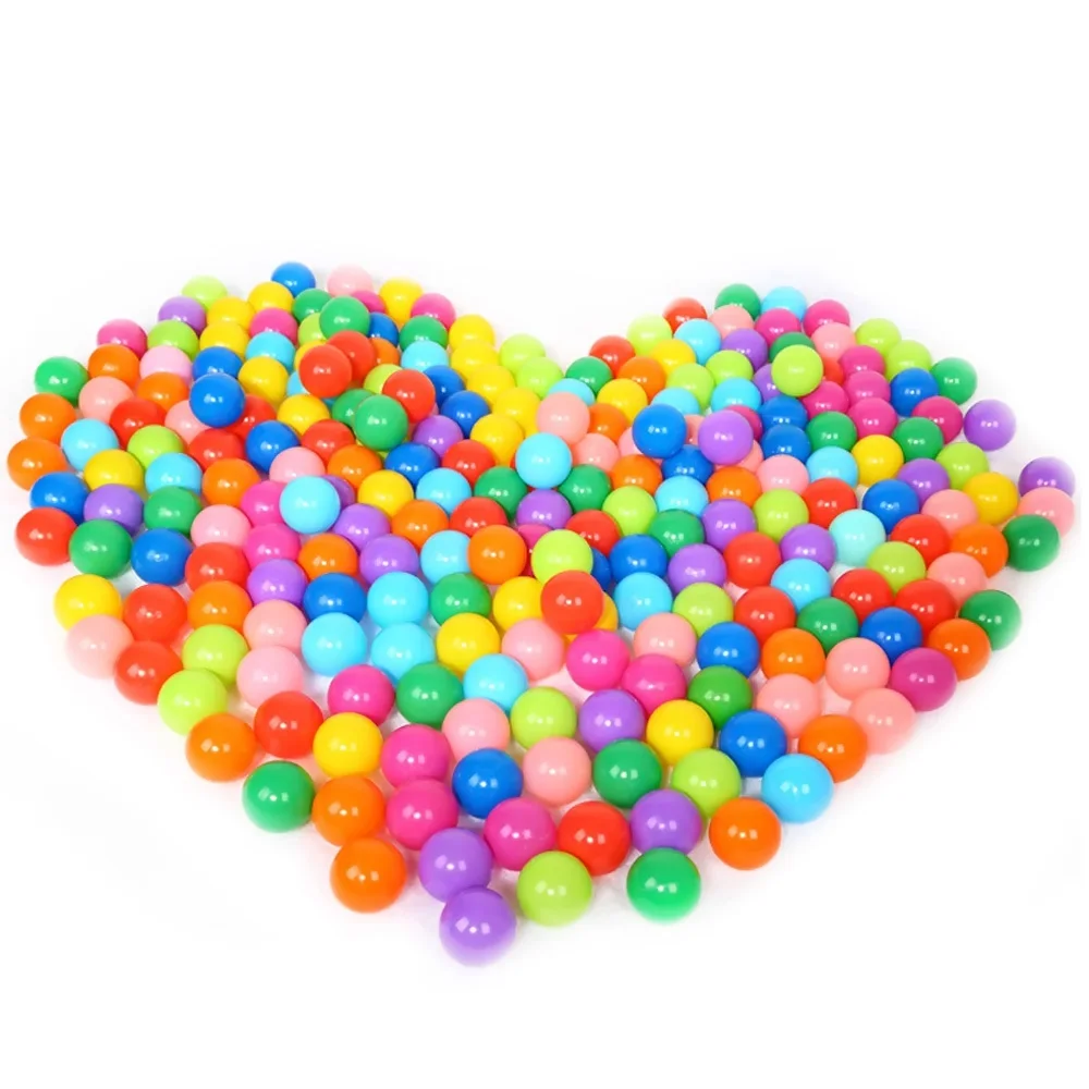 

100 Pcs Kids Babies Children Colorful Plastic Pit Balls Playing for Ball Pits Bounce Houses Play Tents Kiddie Pools Playhouses