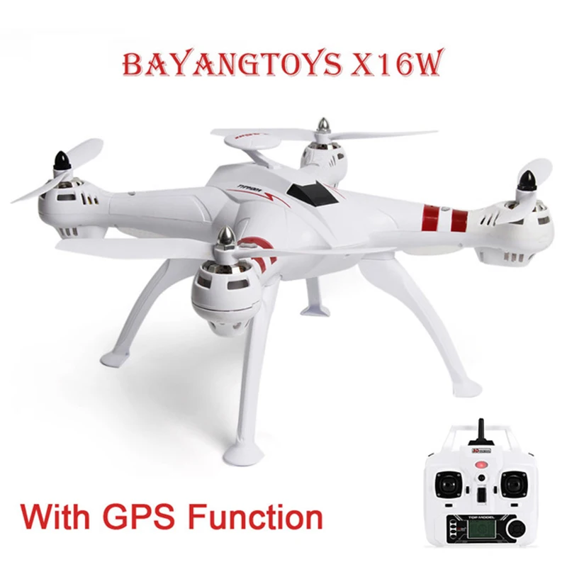 BAYANGTOYS X16 мини дроны Радиоуправляемый вертолет GPS бесщеточный двигатель RC