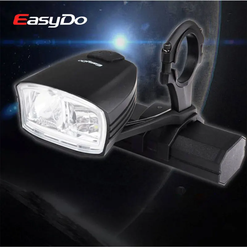 Интеллектуальный велосипедный головной светильник EasyDo с переключателем дальнего/ближнего света MTB дорожный велосипед USB Перезаряжаемый передний Фонарь велосипедный головной светильник - Цвет: EL-1112 Black