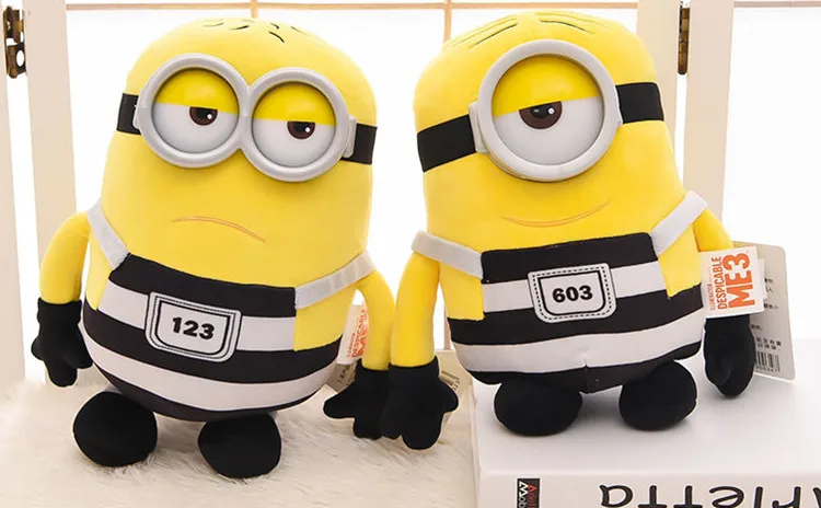 

Kawaii Plush Doll 22cm/30cm Mini Minion Plush Toys 3D Eye Minion toy New Year presents Birthday Christmas Gift