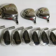 Аутентичный GIGA x-файл мужской чехол для головки клюшки для гольфа 3 pcswwood+ 9 железа без вала