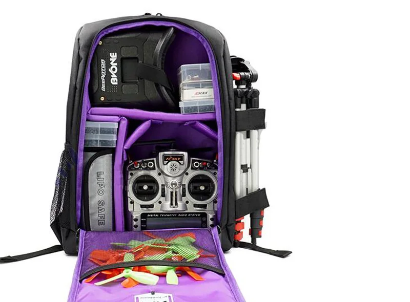 FPV Drone Backpack Model RC Plane Transmitter Prop Battery Backpack FPV RC Bag Transmitter Case