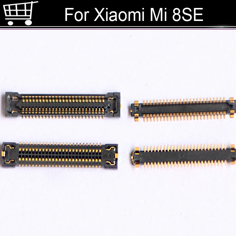

2pcs FPC connector For Xiaomi Mi 8SE LCD display screen on Flex cable On motherboard mainboard For Xiaomi Mi 8 SE Repair Parts
