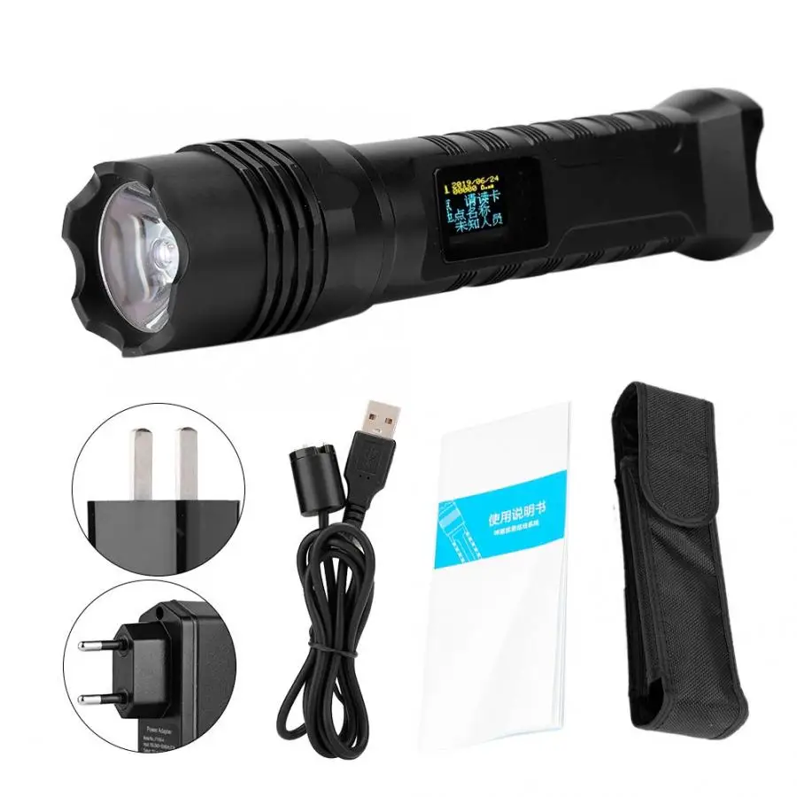 

LCD Display RFID Guard Patrol Tour Wand Reader System Lighting Security Patrol IP67 T6+ Plug Type US 110-240V EU110-240V