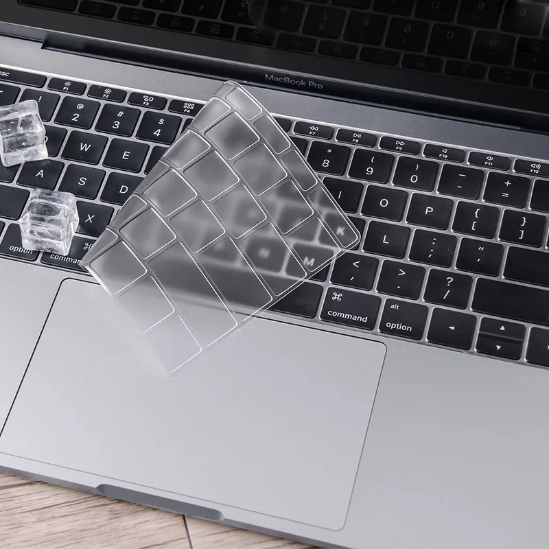 

US Keyboard Cover TPU invisible Protector Film for Macbook Air Pro Retina 11" 12 13 15 touch bar Keyboard dustproof membrane.