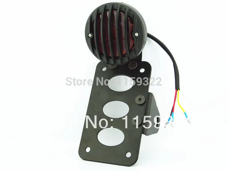 Invader GRILLE Running Tail Brake STOP Light For Harley Chopper Bobber Cafe XL