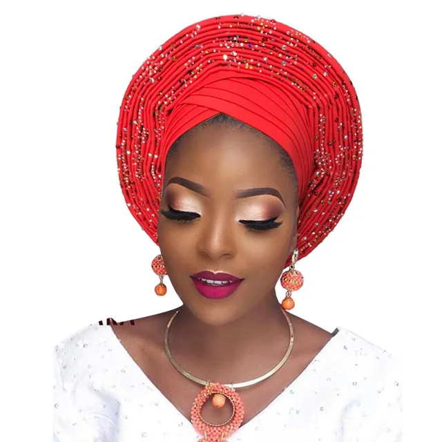 Buy Cheap african head wrap nigerian auto gele headtie