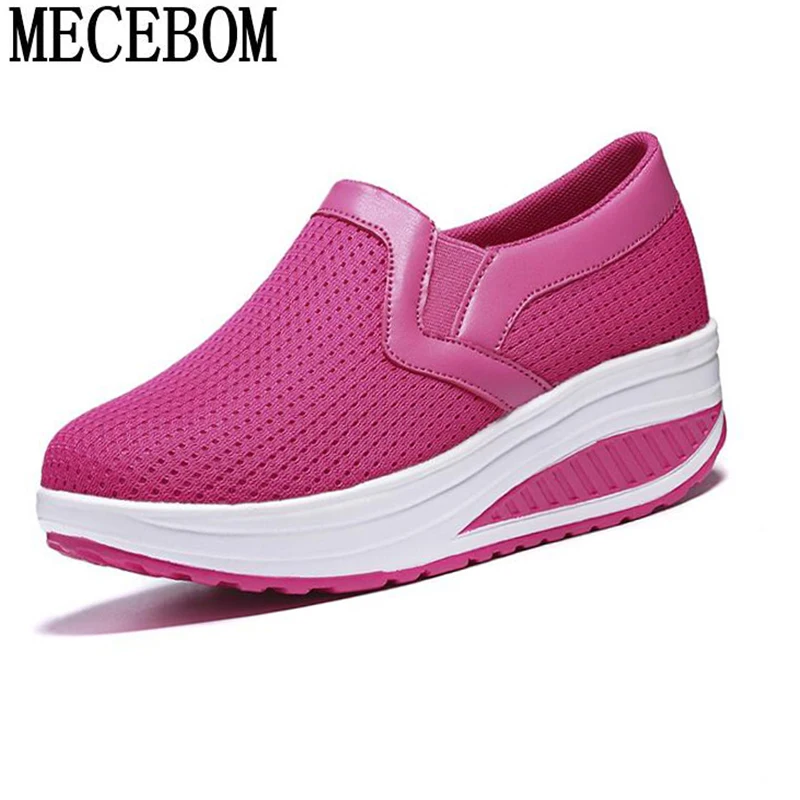 Весенние лоферы на плоской платформе Женская обувь из дышащей сетки Zapatos Mujer