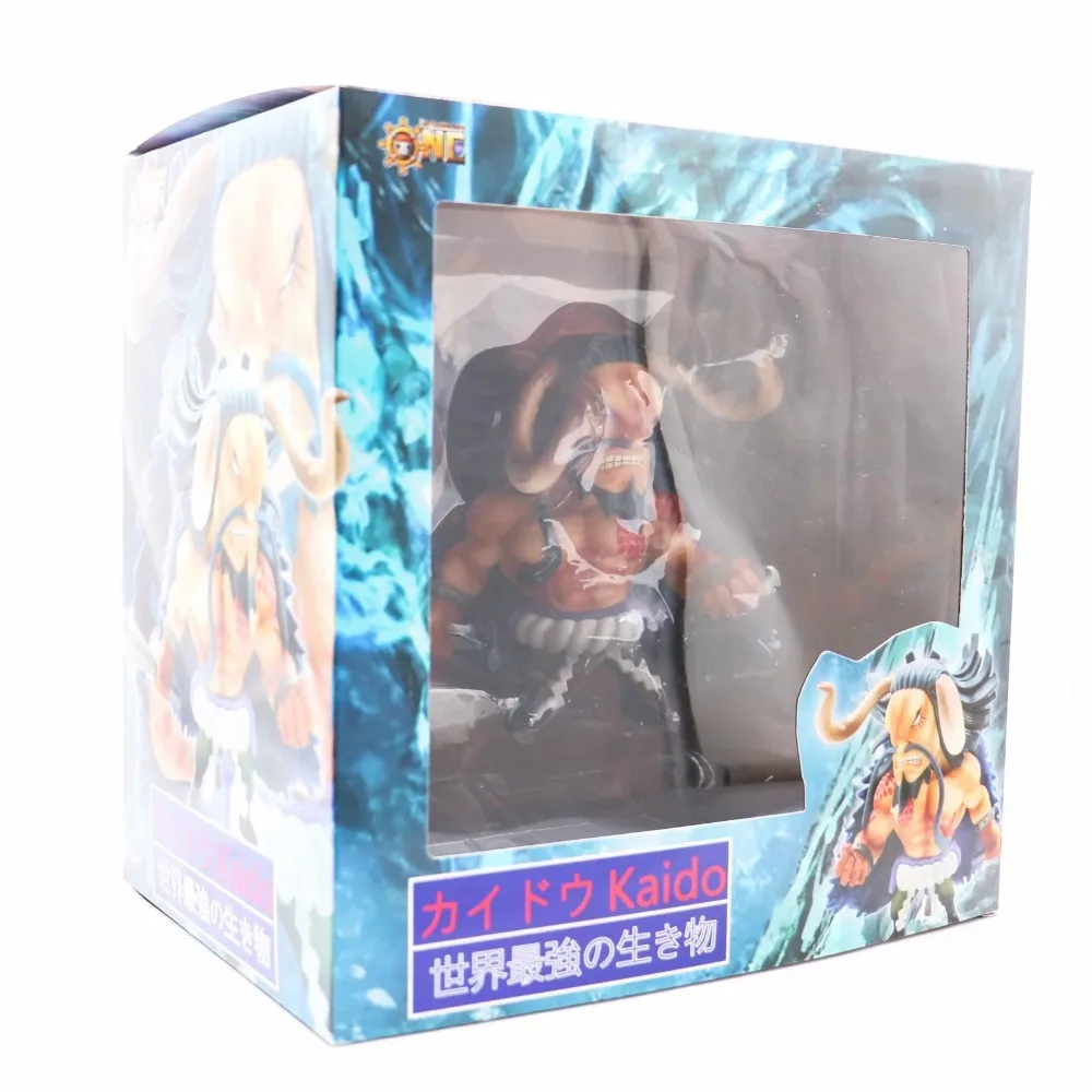 Аниме One Piece Four King Kaido звери Пираты ПВХ фигурка Коллекционная модель игрушки кукла