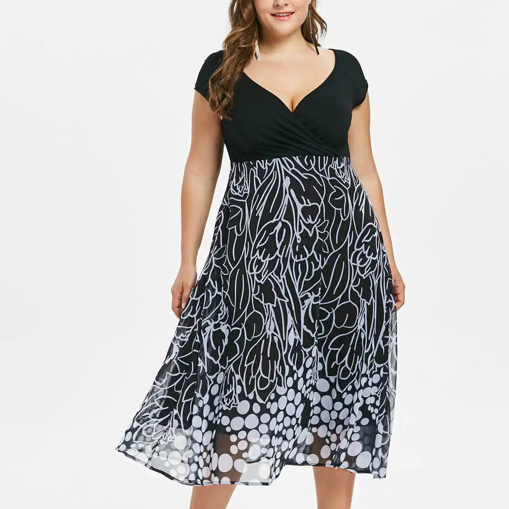 women's plus size party tops