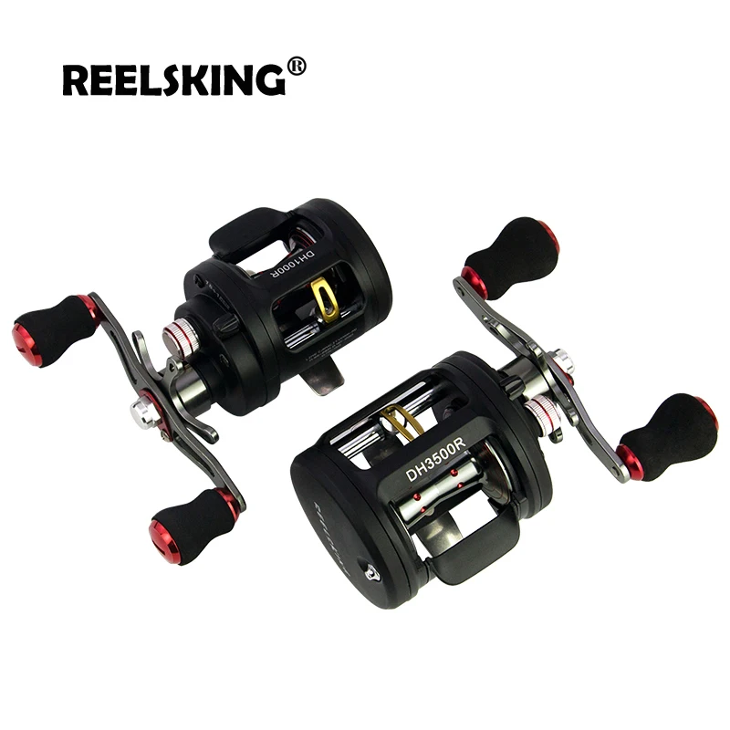 Цельнометаллическая синхронная направляющая REELSKING 6 3: 1 для морской рыбалки