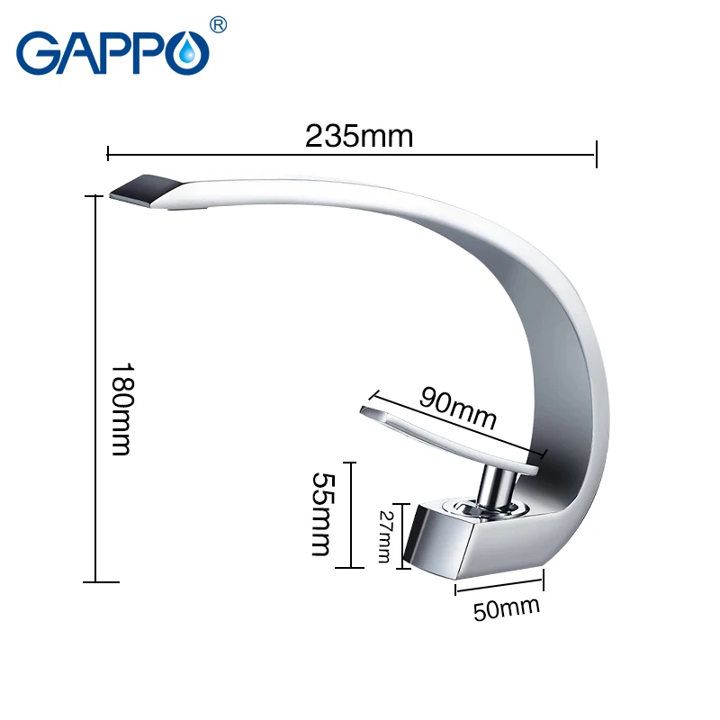 GAPPO Basin Faucet bath mixer taps waterfall