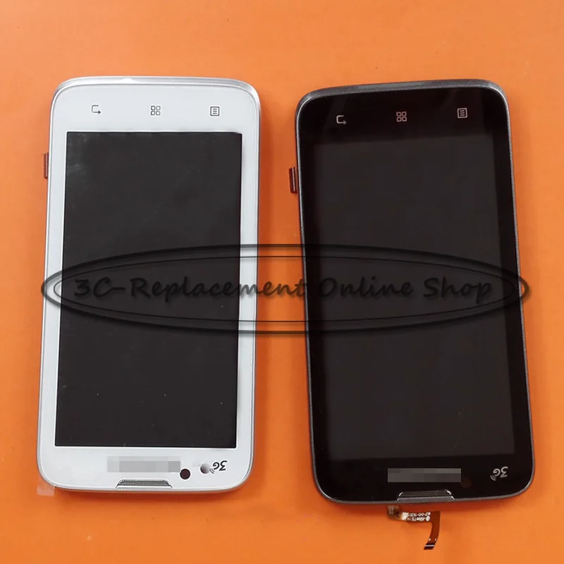 

Black/White LCD+TP+Frame For Lenovo A328 LCD Display with Touch Screen Digitizer Smartphone Replacement + Tools