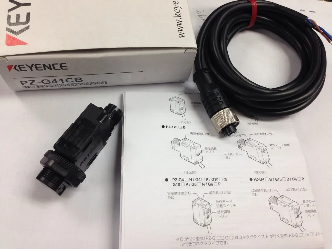 

Original keyence PZ - G41CB photoelectric switch plug type