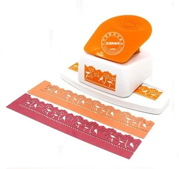 

free shipping bird in tree shape border punch foam paper embossing punch Edge craft punch scrapbook punches for paper cut