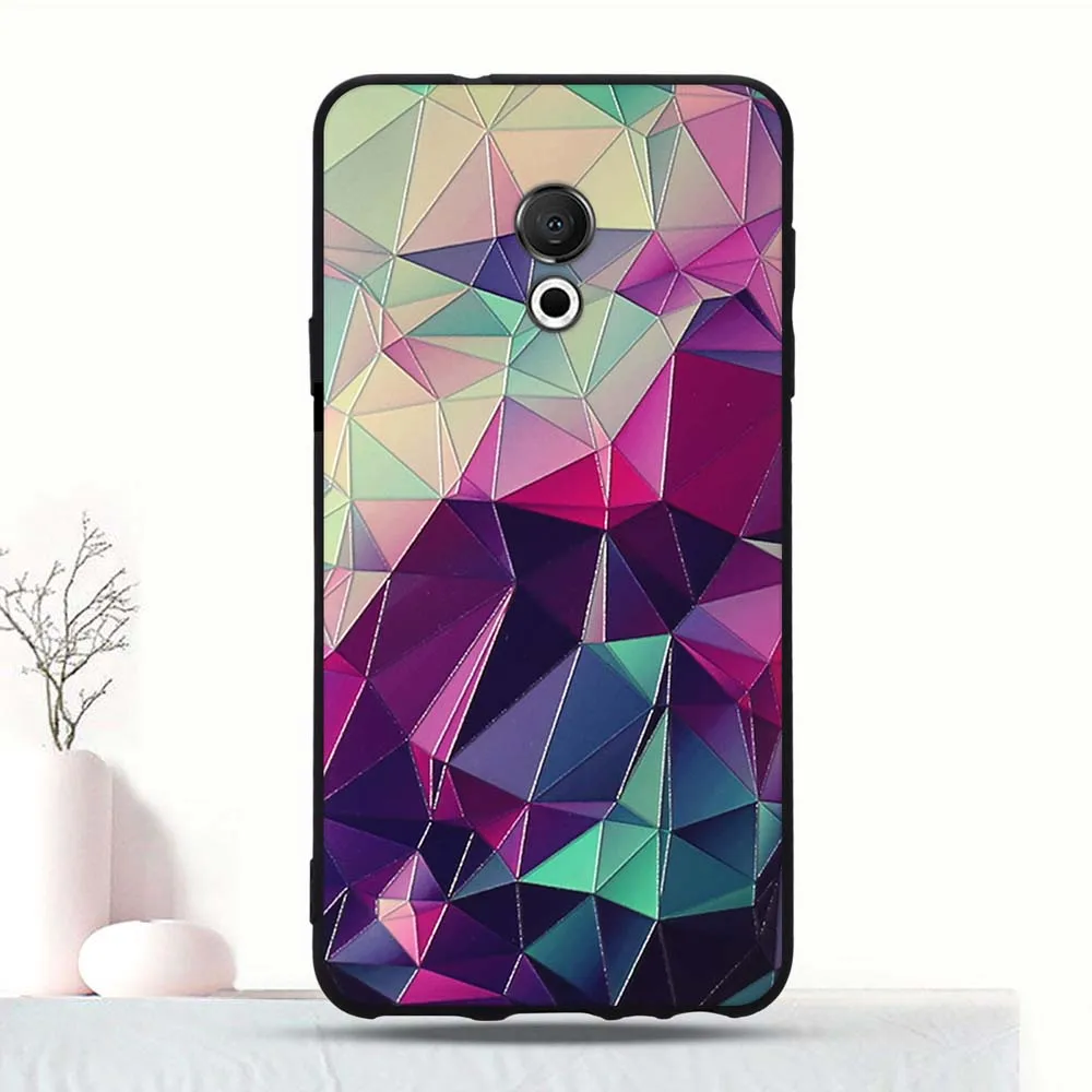 Case For Meizu 15 Lite Silicone Pattern Printed Case For Meizu M15 TPU Back Protective Cover For Meizu 15 Lite Case 5.46" Coque 