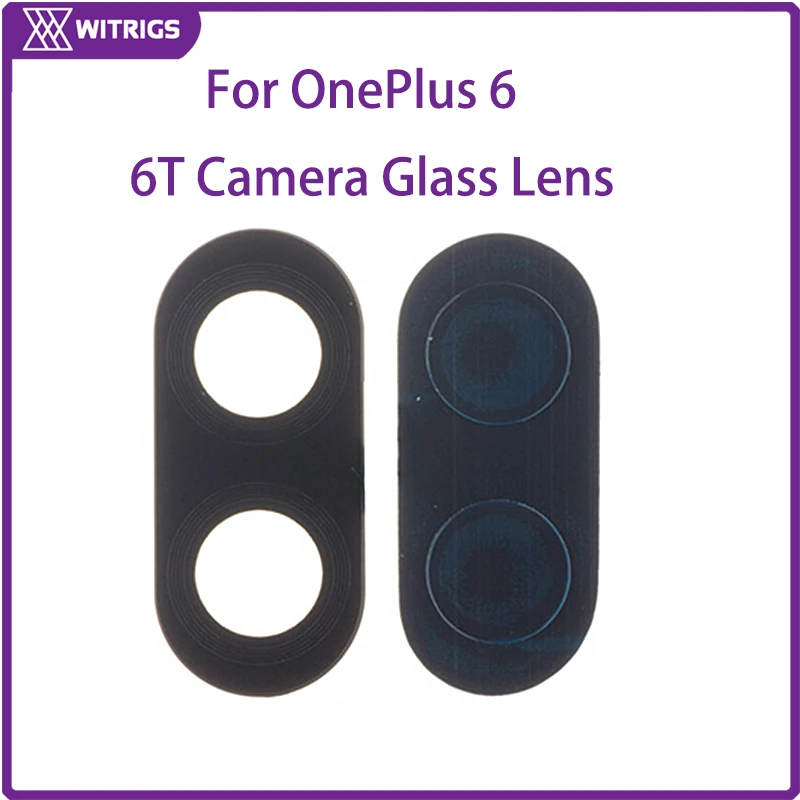 Witrigs Rear Back Camera Lens Glass For OnePlus 6 6T 7Pro Camera Glass