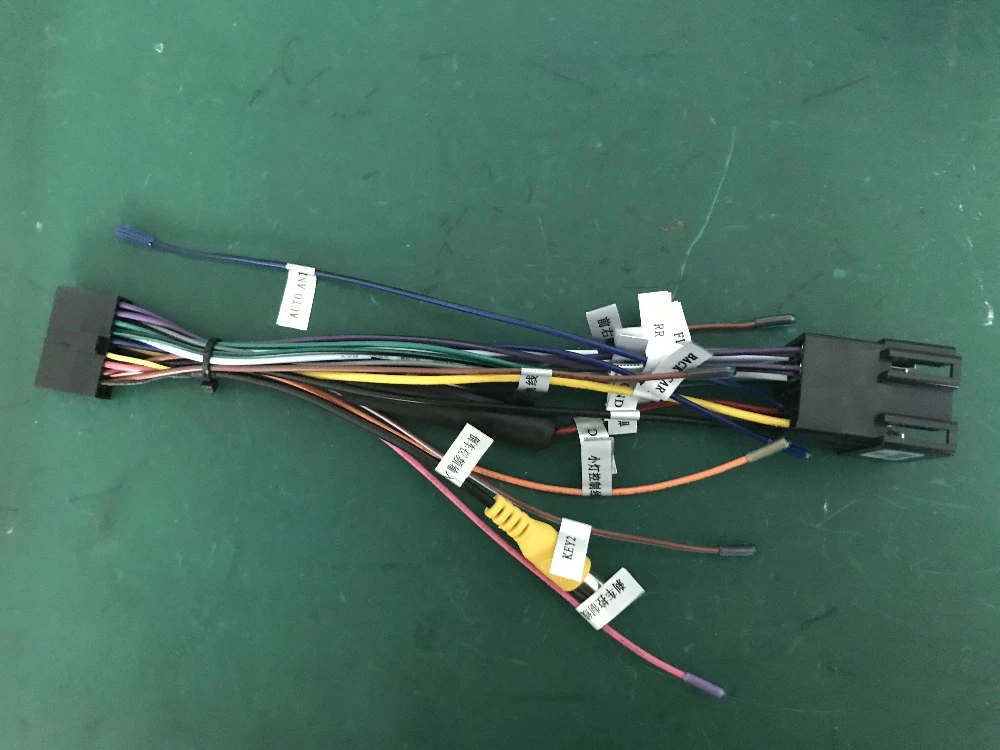 

Car Monitor ISO wire cable only fits for our store universal car DVD players which need it