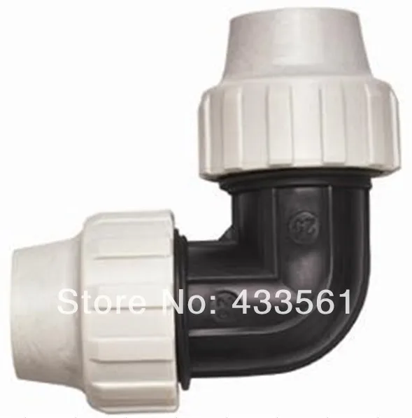 Полипропиленовые налокотники DN25 для санитарного соединителя|elbow fitting|plastic elbow