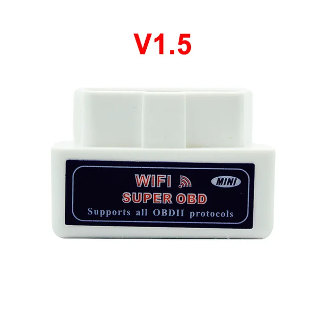 Настоящий чип PIC18F25K80 Super OBD2 ELM327 wifi V1.5 аппаратное обеспечение работает на Android/iOS ELM 327 Bluetooth для телефона Android работает на дизельном топливе - Цвет: 25k80 wifi