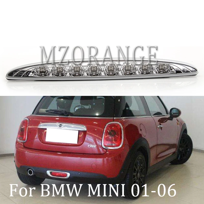 

MZORANGE Rear Brake Stop Warning Lamp Light Third 3rd Brake Light For Bmw MINI 2001 2002 2003 2004 2005 2006