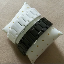 Quick Release часы с керамическим браслетом Band для samsung Шестерни S2 S3 классический Frontier Сталь бабочка туфли с ремешком и пряжкой ремешок на запястье