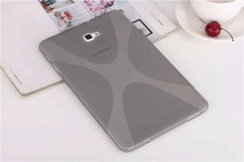 Чехол для samsung Galaxy Tab A 10,1 T580 T585, GARUNK X-Line, мягкий силиконовый полупрозрачный гелевый Чехол из ТПУ для SM-T580