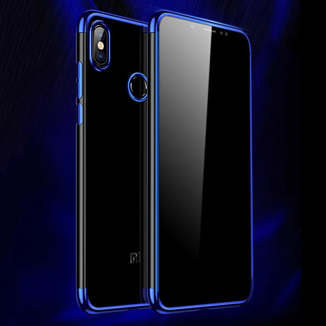 Прозрачный чехол для Redmi Note 7 бампер из ТПУ Силиконовый противоударный с