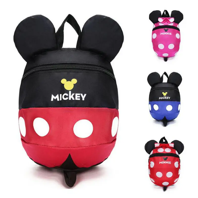 Kids Baby Girls kindergarden Mickey Schoolbag Boys Cartoon Mini Travel Backpack