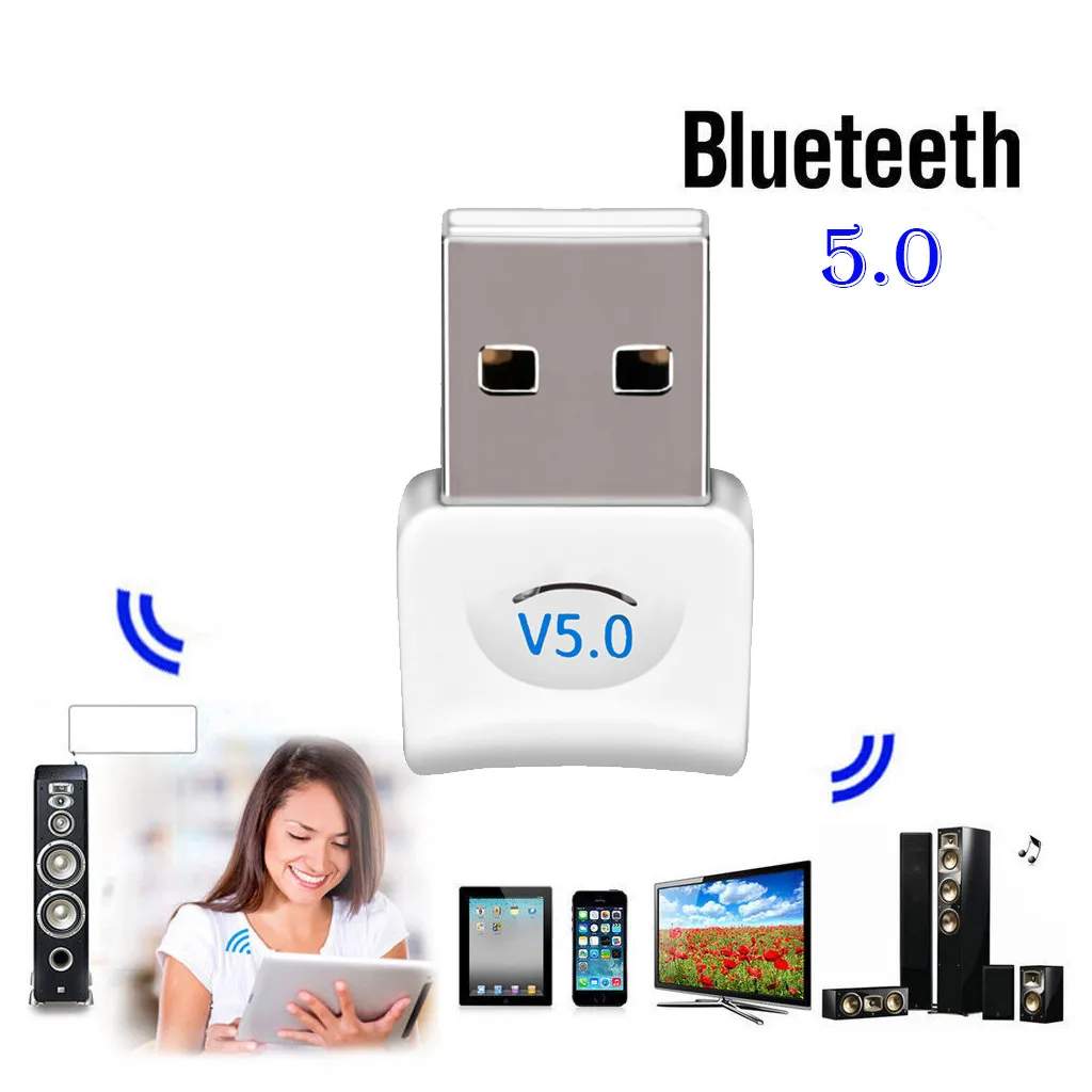 Беспроводной USB Bluetooth адаптер 2 1 ключ Музыкальный звуковой приемник передатчик