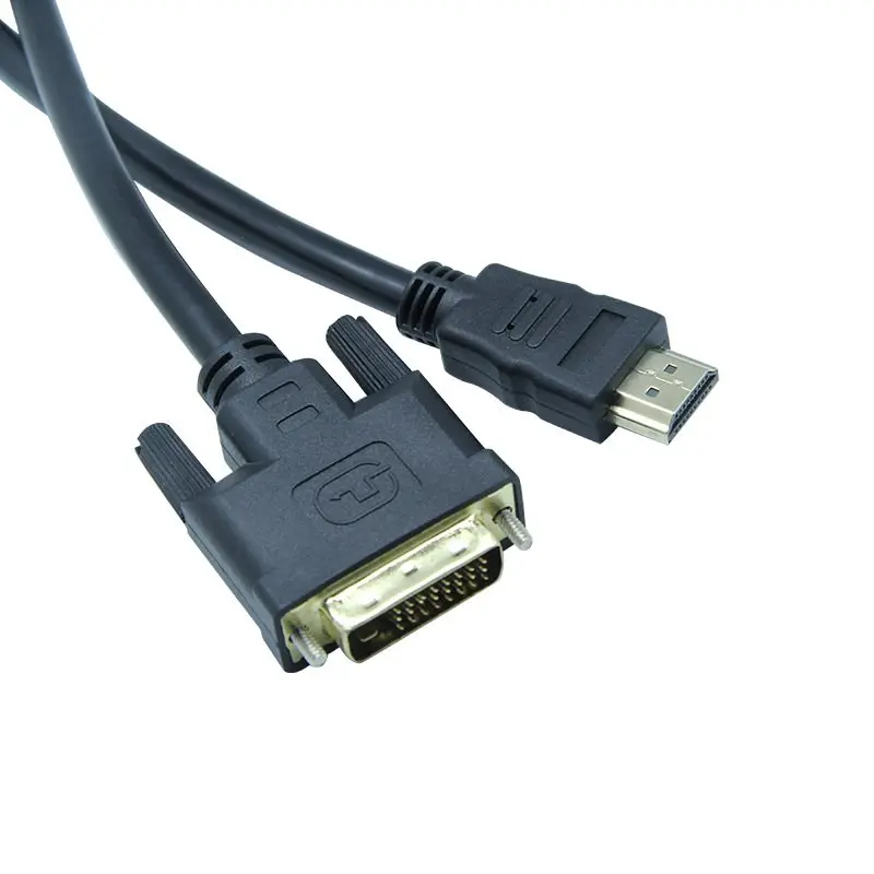 HDMI к DVI 24 + 1 pin адаптер позолоченный кабель Папа-папа для 1080P HDTV HD PC XBOX видео