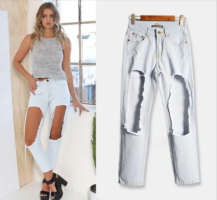 Online Buy Wholesale baggy boyfriend jeans from China