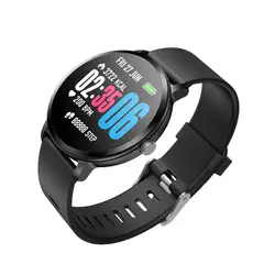 696 V11 Смарт-часы закаленное стекло активности Фитнес трекер спортивные smartwatch IP67 Водонепроницаемый монитор сердечного ритма Для мужчин Для