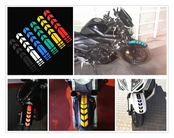 

Motorcycle shape reflective sticker wheel fender decal decoration for SUZUKI SFV650 GLADIUS SV650 TL1000S 600 750 KATANA
