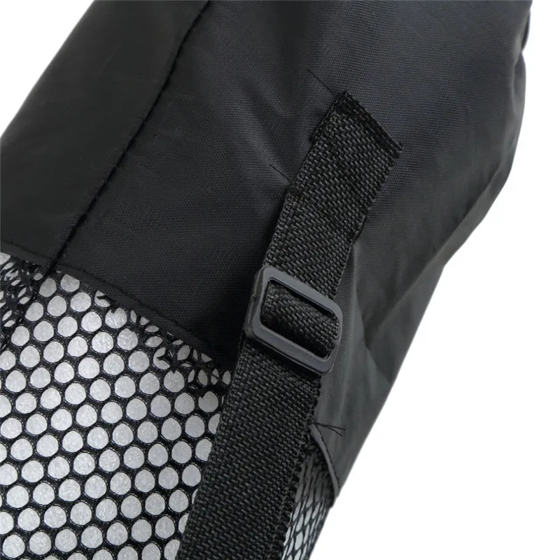 1 шт., регулируемый Коврик для йоги, сумка для спортзала с боковыми карманами, водонепроницаемая сумка-переноска, прочный нейлоновый хлопковый рюкзак для йоги, ремень для переноски на шнурке