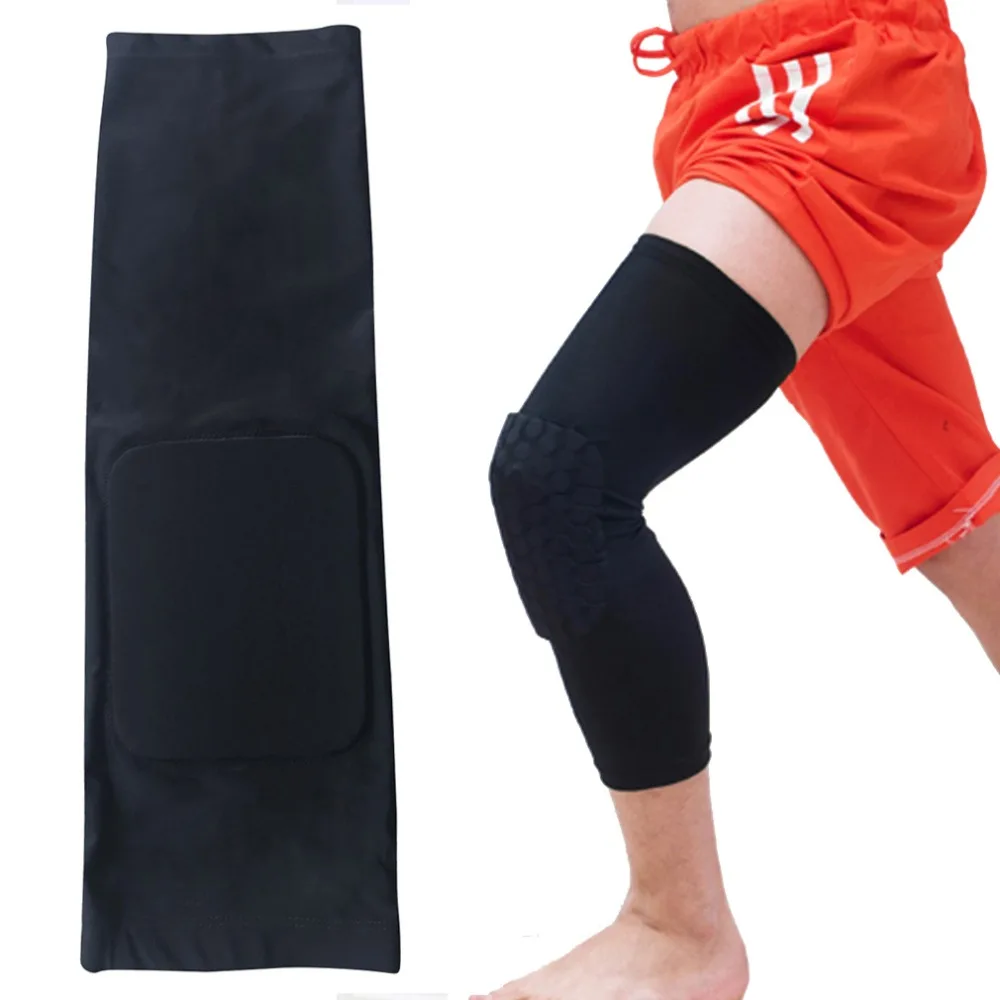 1Pcs Knee Pads Bumper Crashproof Football Basketball Leg
