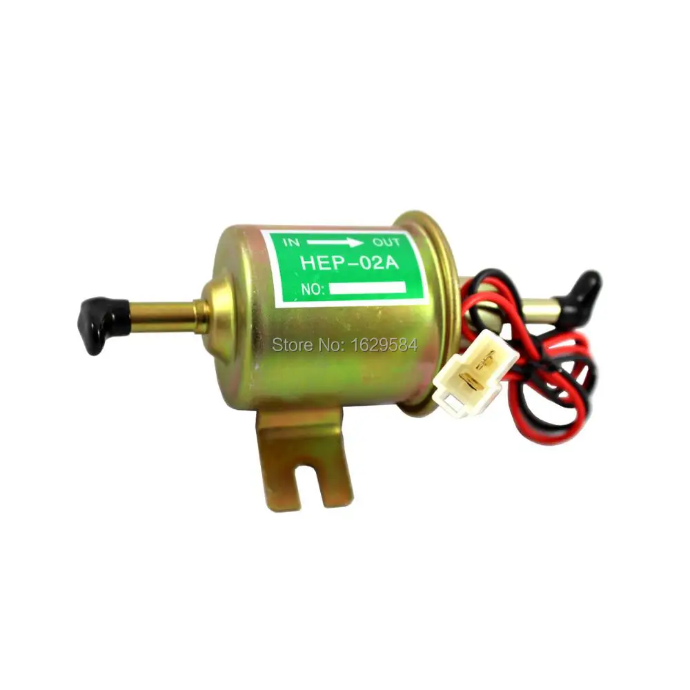 Electric Fuel Pump For Motorcycle Low Pressure 12V Carburetor FP 02 ATV